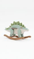 Hardwood Triceratops Rocker
