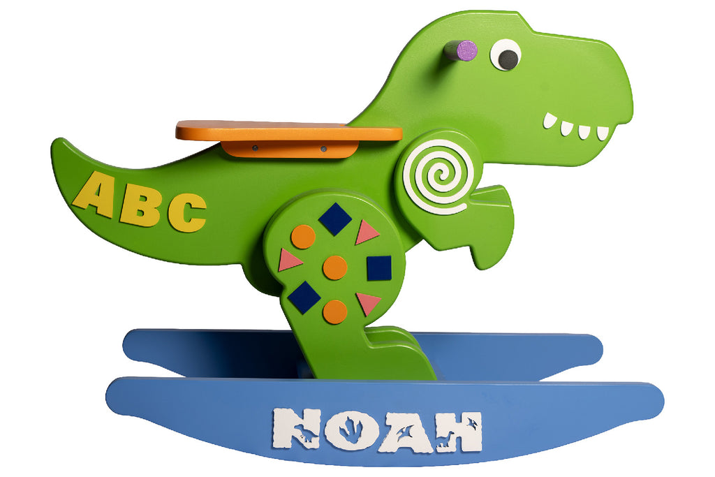 Scout the Rockingsaur™ | Personalised Wooden Dinosaur Rocker