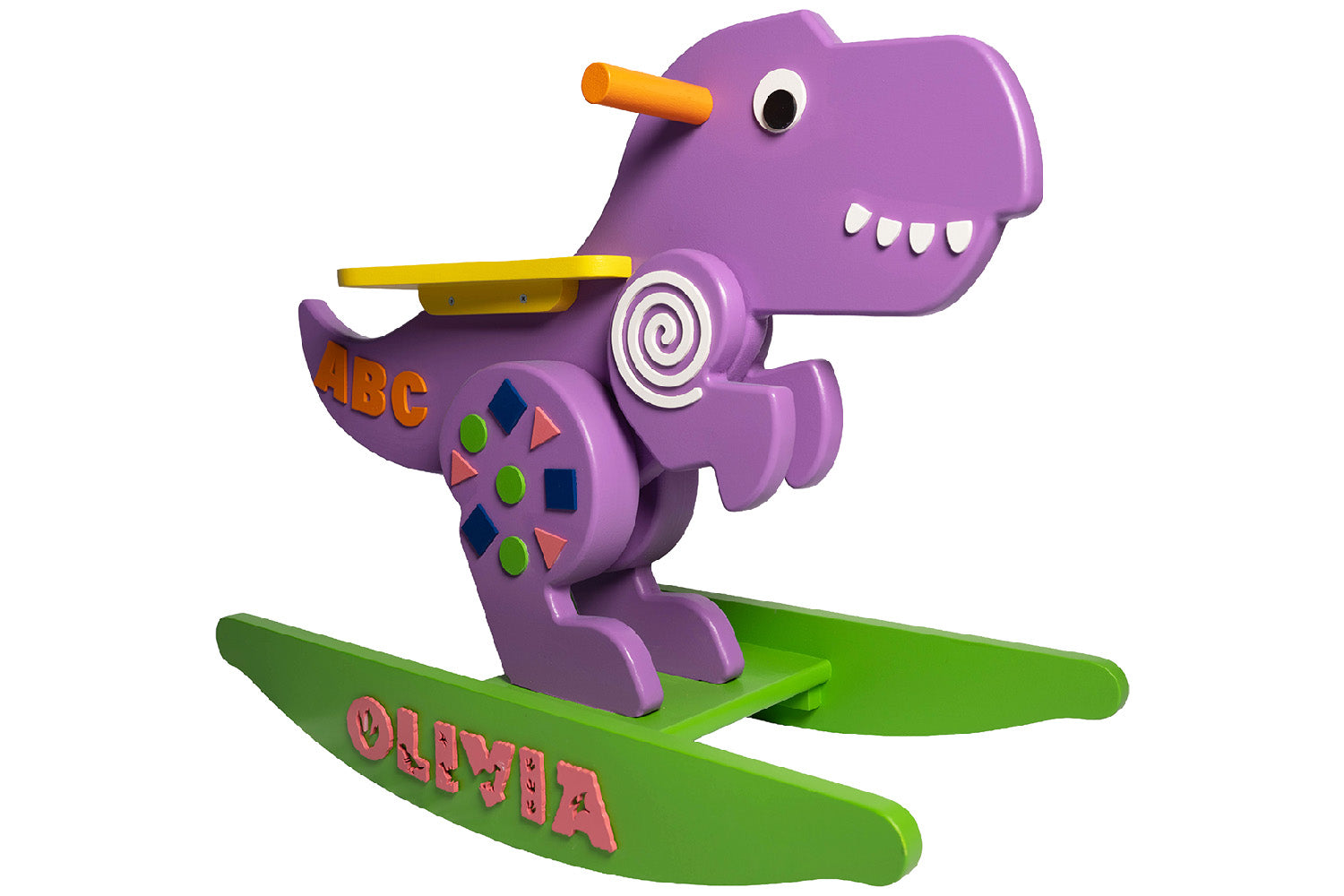 Juniper the Rockingsaur™ | Personalised Wooden Dinosaur Rocker