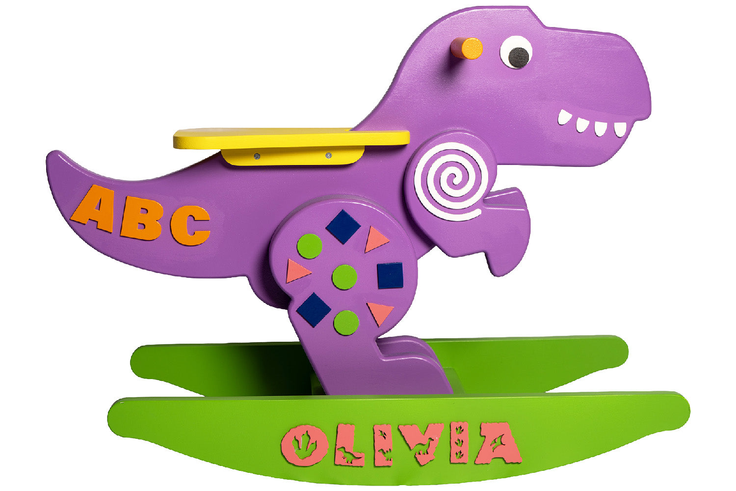 Juniper the Rockingsaur™ | Personalised Wooden Dinosaur Rocker