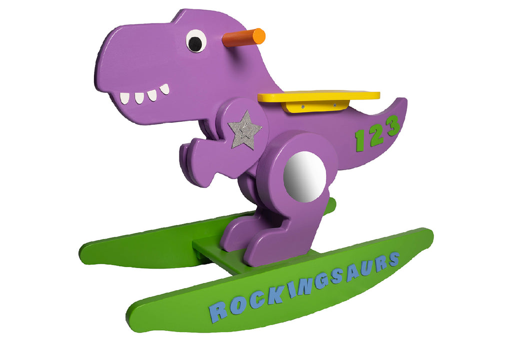 Juniper the Rockingsaur™ | Personalised Wooden Dinosaur Rocker